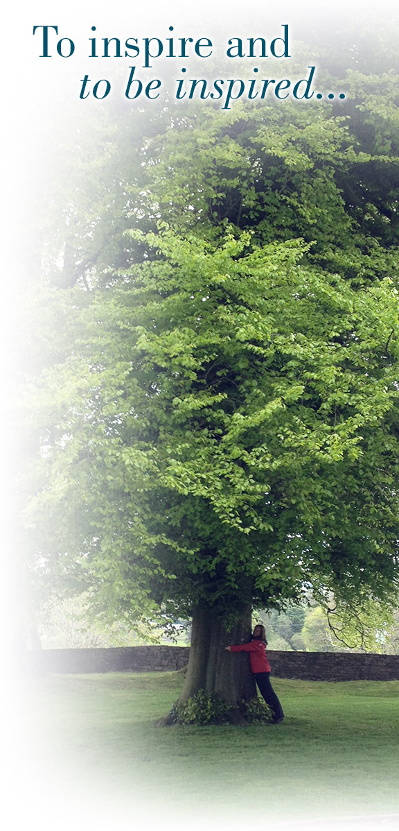 To inspire and to be inspired