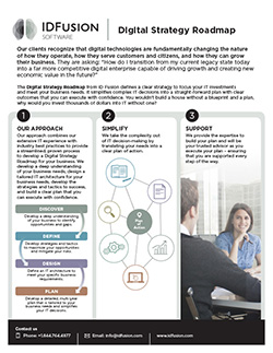 Digital Strategy Roadmap 8.5 x 11 Brochure