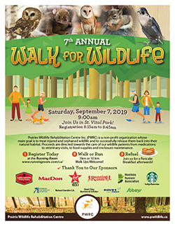 PWRC Walk for Wildlife 2019 Poster